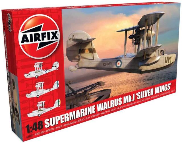 エアフィックス 1/48 イギリス海軍 スーパーマリン ウォーラス Mk.1 シルバーウイングス プラモデル(中古品)