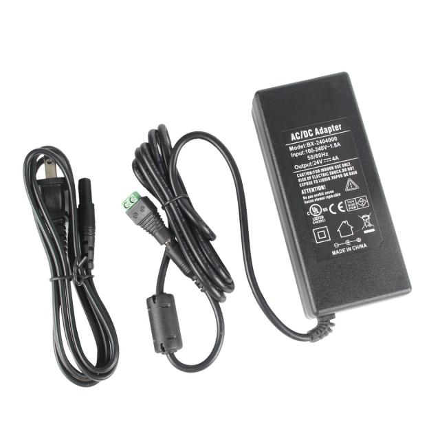 【PSE規格品】Signcomplex ACアダプター 24V4A 汎用ACアダプター DCポート直径5.5(中古品)