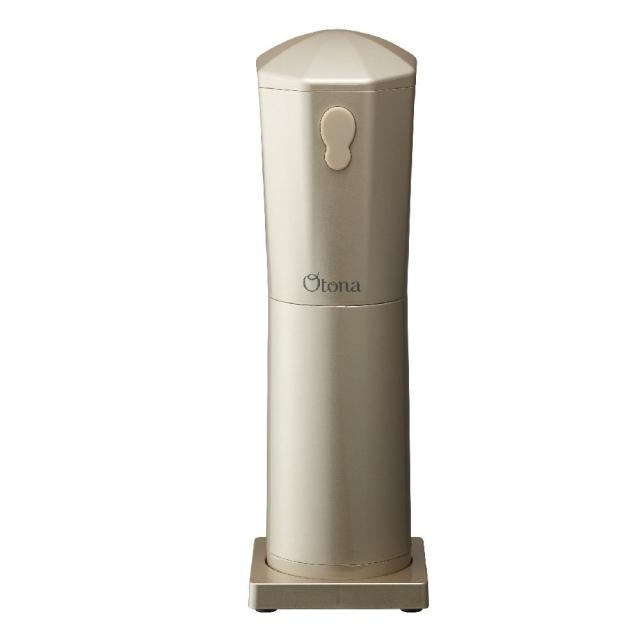 ドウシシャ 大人の氷かき器 コードレス シャンパンゴールド 電池式(単三×4本使用 別売) CDIS-18C(中古品)