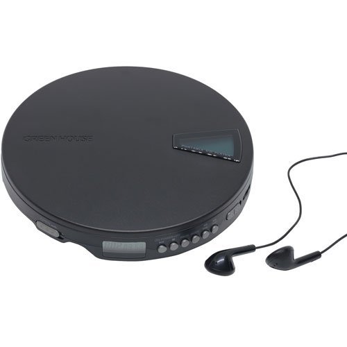 GH-YCPA-BK(ブラック) ポータブルCDプレーヤー(中古品)