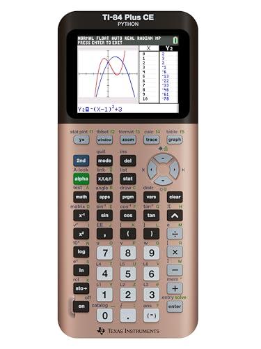 Texas Instruments ti-84 Plus CE Graphing Calculator???(中古品)