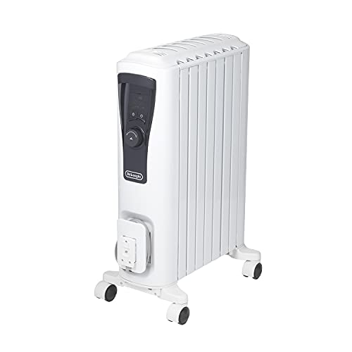 DeLonghi (デロンギ) オイルヒーター ユニカルド RHJ65L0712 電気ヒーター ゼロ風暖房 (中古品)