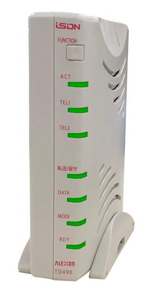 アレクソン ALEX-TD490 ISDNターミナルアダプタ（DSU付）(中古品)