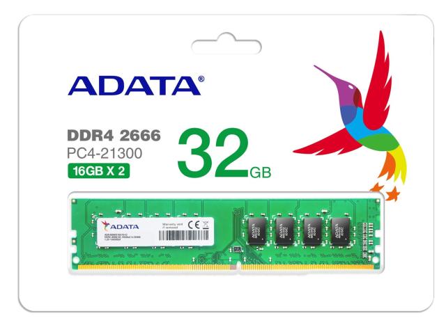 ADATA DDR4-2666MHz デスクトップPC用 メモリモジュール Premierシリーズ 16GB(中古品)