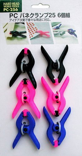 （業務用50セット）H＆H PCバネクランプ/締め具 【6個入】 呼び寸法：25mm PC-256 〔業務用(中古品)