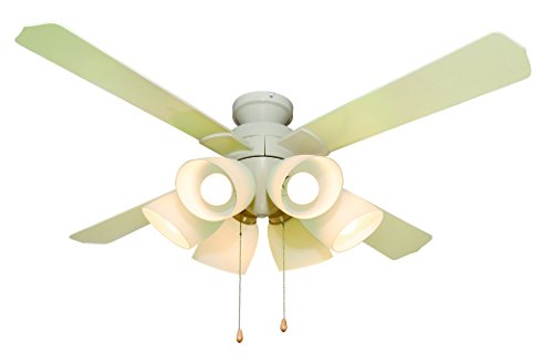 東京メタル工業 シーリングファン QJ-46WW6LE10 紐式6灯LED100W QJ-46WW6LE(中古品)