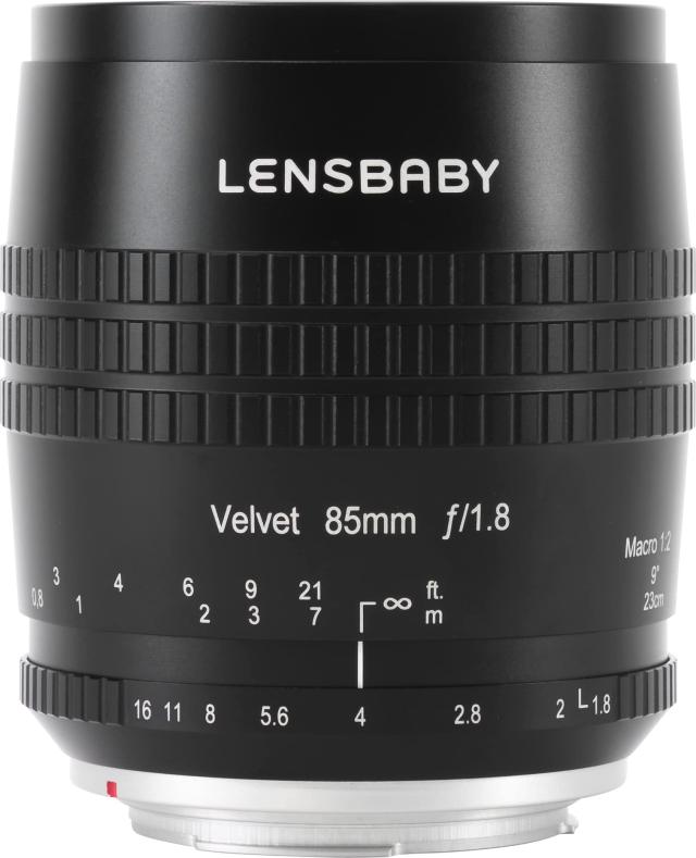 Lensbaby ソフトレンズ Velvet 85 85mm F1.8 キヤノン EF用 フルサイズ対応(中古品)