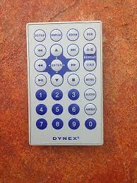Dynex dx-pdvd10リモートコントロールdx-pdvd9 a dx-pdvd7 a(中古品)