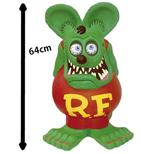 ラット フィンク ジャンボ  バンク【GREEN】rat Fink(中古品)