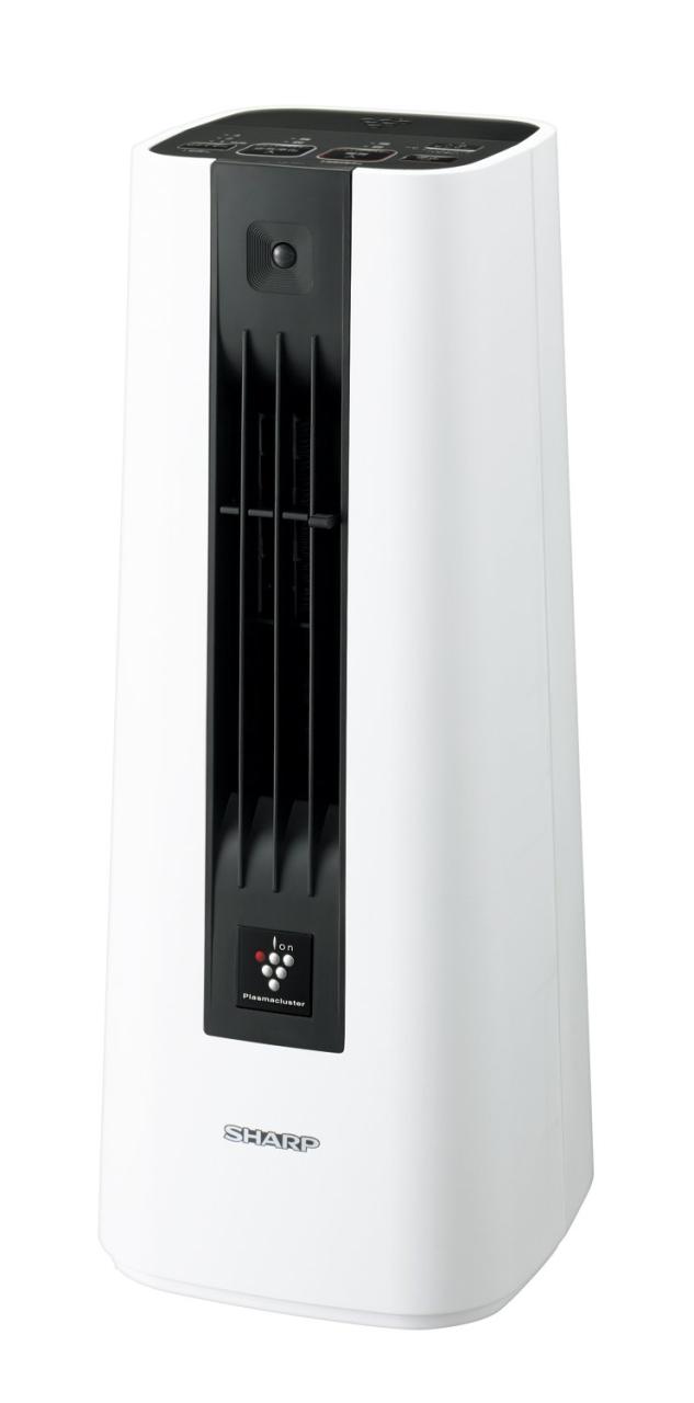 シャープ プラズマクラスター搭載 セラミックファンヒーター ホワイト