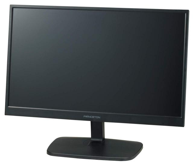 プリンストン モニター 21.5型 (フルHD 1920×1080/HDMI×1VGA×1DVI×1/ブルー(中古品)