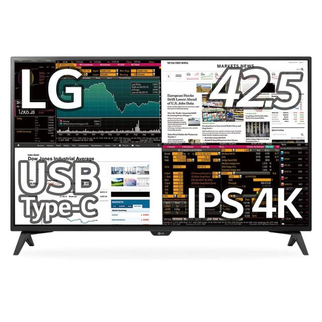 LG製モニター 42.5インチ⁄4K⁄HDR対応⁄IPS非光沢 LGの