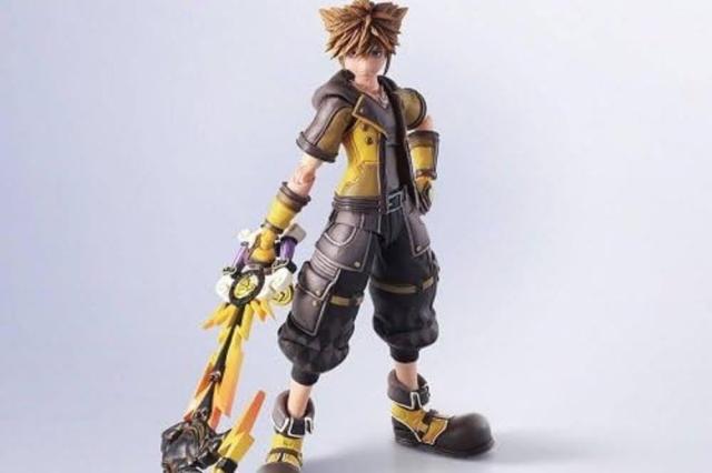 KINGDOM HEARTS III BRING ARTS ソラ ガーディアンフォームVer.(中古品)
