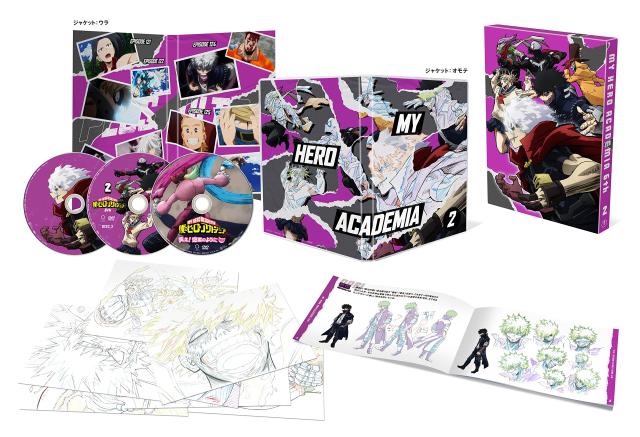 僕のヒーローアカデミア6th DVDVol.2 初回生産限定版 （全巻購入特典付属しません）(中古品)