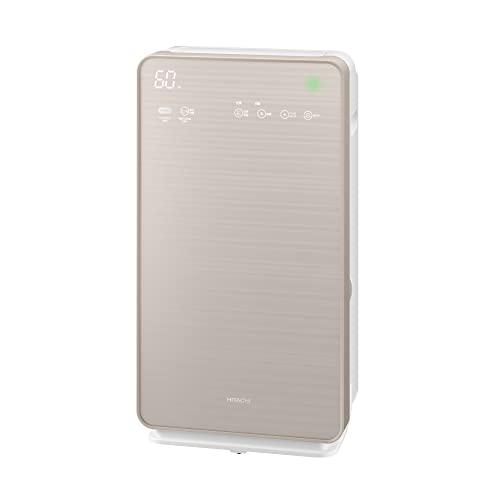 日立 空気清浄機 加湿器 クリエア EP-VG50A N ~25畳 肌保湿 スリムデザイン ワイドスピード集(中古品)