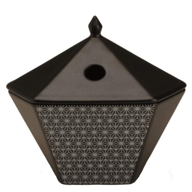 縁 香炉 75021(麻文様・黒)の通販は 5,872円