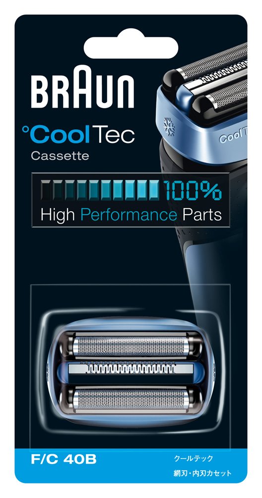 ブラウン シェーバー替刃 Cool Tec(クールテック)用 ブラック F/C40B【正規品】