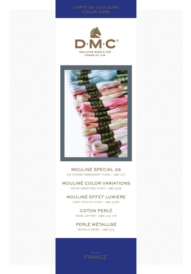 DMC ディーエムシー 刺繍糸 色見本帳 実物見本付き DMCW100Bの通販は 9,476円