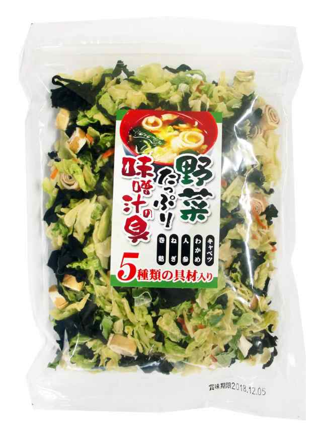 DokiDoki　PAY　野菜たっぷり味噌汁の具　マーケット－通販サイト　au　徳用　マーケット　100g×4個の通販はau　カネタ　PAY