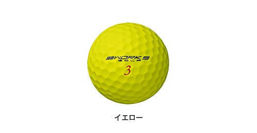 WORKS GOLF 20飛匠ボール レッドラベル極 イエロー RED LABELの通販は WORKS GOLF 20飛匠ボール レッドラベル極 イエロー RED LABELの通販は