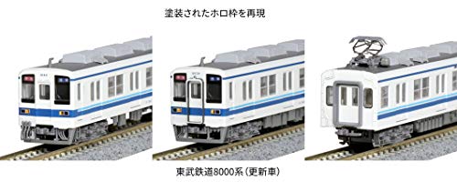 KATO Nゲージ 東武鉄道8000系 更新車 先頭車2両増結セット 10-1649