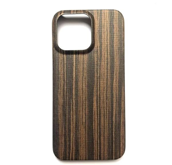iPhone 15 Pro Max ケース 木製 ウッドケース 木製カバー アイフォン15 プロ マックス 木製ケース 極薄 0.8mm 極軽 22g 軽量 ワイヤレス充電可能 スマホケース wood case 木目 天然木 送料無料