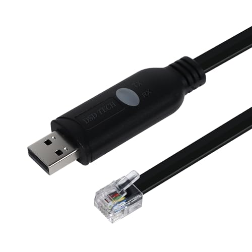 USB RJ12 RS485 6P6C シリアル変換ケーブル FTDI FT232RNL チップ付き 送料無料