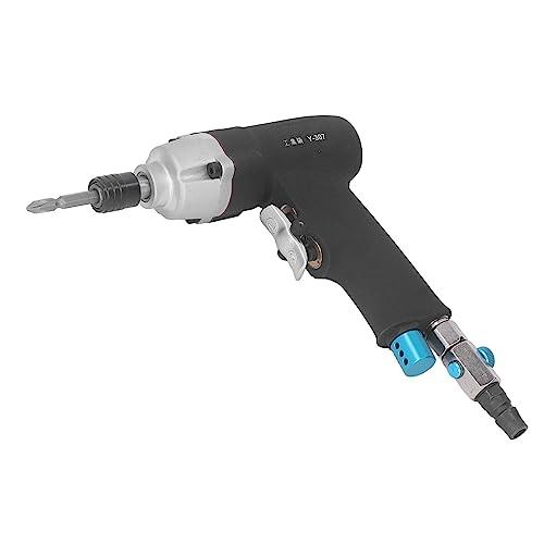 エアースクリュードライバー 1/4インチインパクトレンチ工具 静音性 軽量 セルフロックチャック スリップ防止スピンドル