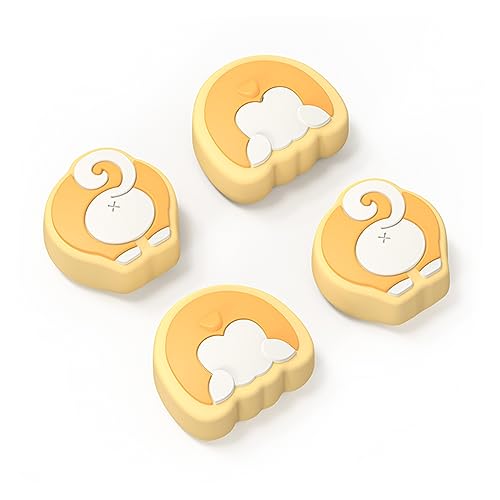 switch アナログスティックカバー switch スティックカバー Switch/Switch Lite/Switch Oled switch ジョイコン カバー Joy-Con 親指グリップキャップ アナログスティックカバー シリコン コントロール キャップ ジョイコンスティックカバー 可愛い Joy-Con ...