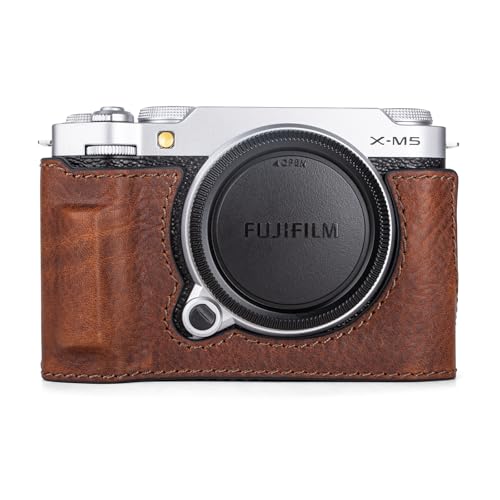 Fujifilm XM5 / X M5 ケース Fujifilm XM5カバー 本革 Fujifilm X M5
