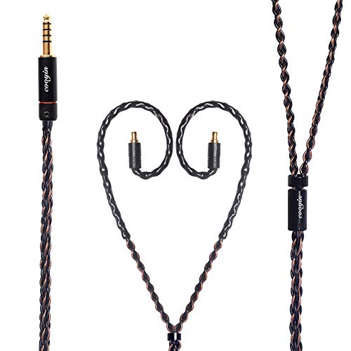 オーディオ用ケーブル 単結晶銅 Sennheiser ゼンハイザー HD800 HD800s HD820 対応アップグレード・ケーブルプラグ 4.4mm 5極 バ 6.35mmオスオーディオケーブル 6N OCC銅銀メッキコード ゼンハイザー