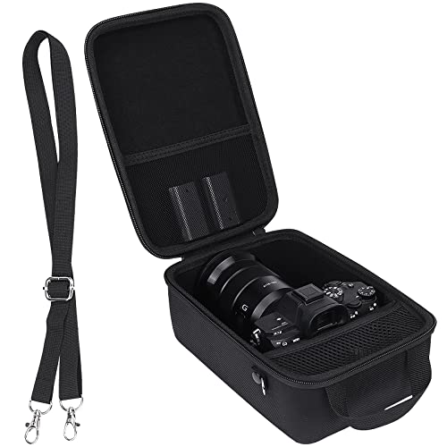 パナソニック ルミックス GH5 / GH5M2 / GX7 / G9 / G7 / G8 ミラーレス一眼カメラ 12-60mmレンズキット 保護ケース 収納ケース 持ち運び 保護 収納ボックス 互換品 代替品