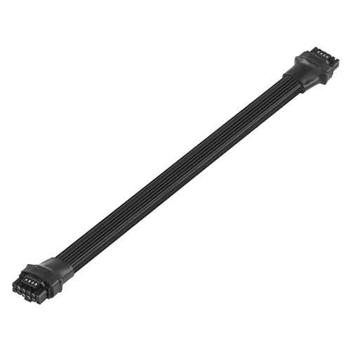 ATX3.0 12VHPWR 電源ケーブル PCI-e 5.0 12VHPWR ATX3.0 600W 16ピン・オス-オス大電流電源コード グラフィックスカードGPU 12+4ピンNvidia 4000シリーズとRTX 3000 FE GPUに適用 0.3M 送料無料
