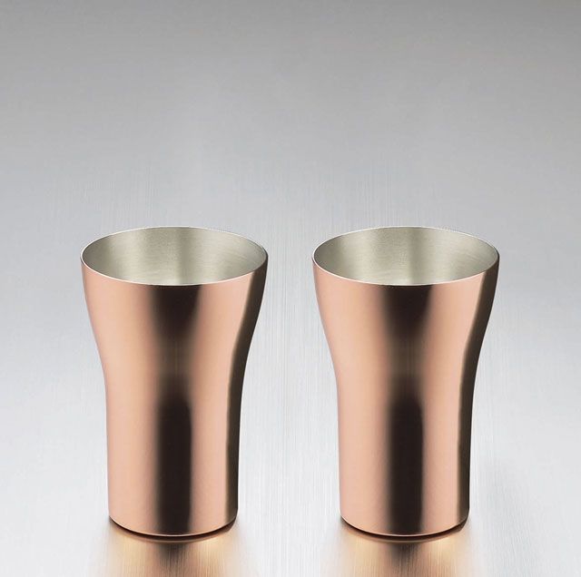 【 最新 2025 春 ギフト 】 【純銅】 タンブラー ブロンズ 保温 保冷 おしゃれ ハイボール ビール 酒器 ジョッキ コーヒー プレゼント ギフト 洗いやすい オフィス かわいい 燕三条 日本製 新潟 燕市 350ｃｃ 2pc 202425の通販は 14,568円