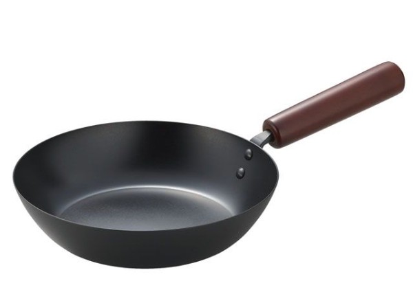 【 2025 お中元 ギフト 】 フライパン 26cm 鉄鍋 サビにくい 焦げ付きにくい シリコン コーティング 炒め物 煮込み チャーハン ハンバーグ 持ちやすい 丸柄 ハンドル 日本製 わたしのこだわり 鉄鍋シリーズ フライパン 26cm シリコンコーティング 送料無料