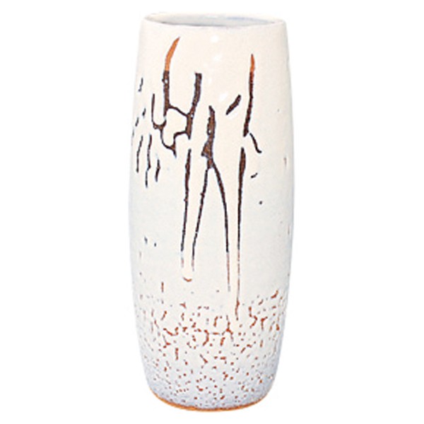 【 送料無料 人気 冬 ギフト 】 萩焼 白萩花入 花瓶 フラワーベース 新築 引越祝い 結婚祝い 入学祝い 卒業祝い 進学祝い 新成人 新社会人 就職祝い 還暦 退職祝い 周年記念 創立記念 開業祝い 誕生日 オリジナル ギフト プレゼント お祝い モダン おしゃれ