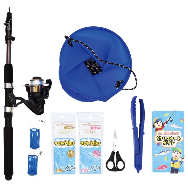 【 送料無料 人気 冬 ギフト 】 ルミカ サビキ釣りスタートセット 釣り具セット サビキ 海釣り セット サビキ釣り 入門セット 初心者 釣具 釣り竿 釣りセット 子供 初心者用 釣り具 釣竿 ロッド 入門用 釣竿セット 釣り竿セット 5,744円