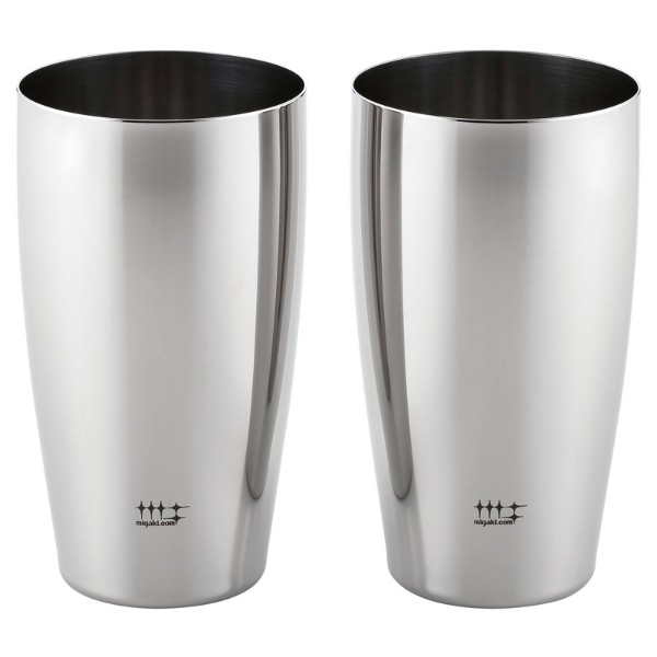 【 最新 2025 春 ギフト 】 磨き屋シンジケート ビアタンブラーペア タンブラー ステンレス ビアグラス 400ml 酒器 カップ ぐいのみ タンブラー ジョッキ ビール ハイボール 日本酒 ウイスキー ロック ワイン 日本製 2pcsの通販は