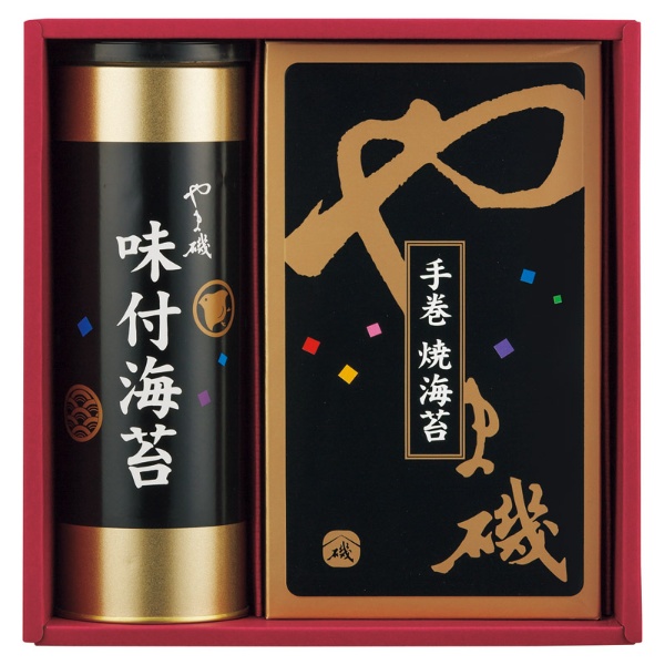 【 定番 人気 ギフト 】 やま磯 味付海苔･手巻焼海苔詰合せ 味付きのり 海苔 やきのり 焼き海苔 おつまみ おうちごはん 時短 お取り寄せ ギフト こだわり ギフトセット 詰め合わせ 高級 惣菜 和食 お返し お祝い 逸品 ご飯のお供 ごはんのお供