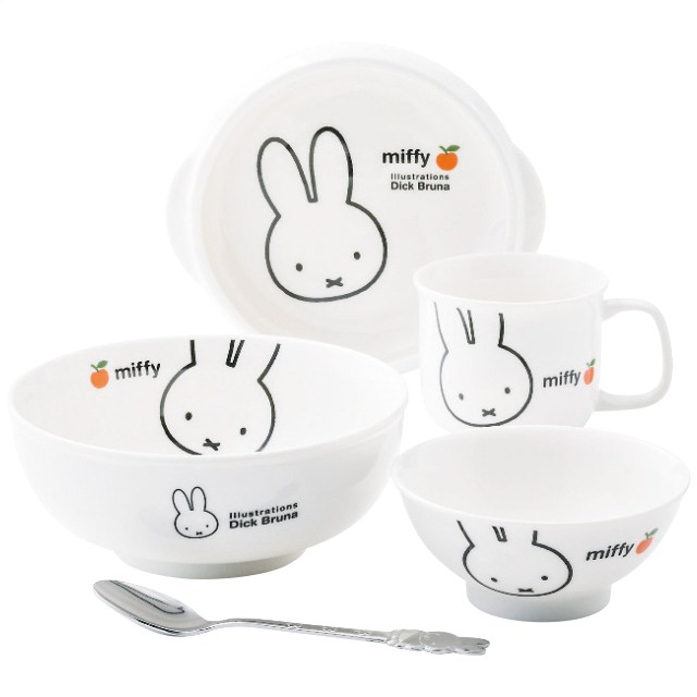 miffy ミッフィー ラーメン鉢 [子供食器 こども食器 キッズ食器 ギフト 赤ちゃん 男の子 女の子 メラミン]