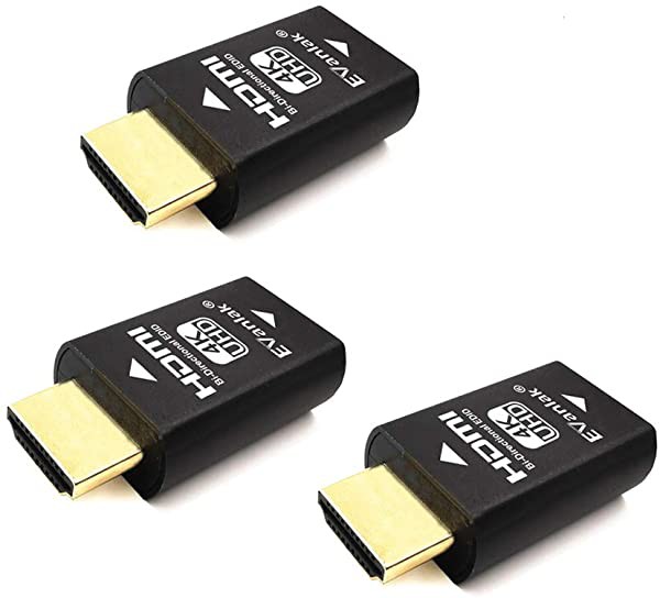 HDMI EDIDエミュレーター パススルー エミュレーターアダプター不要 第