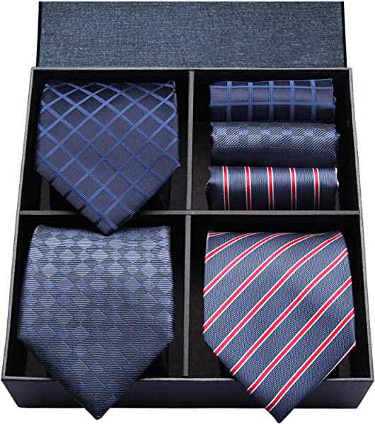 ビジネス 紺 ネクタイ 3本 セット メンズ 結婚式 ネクタイ チーフ