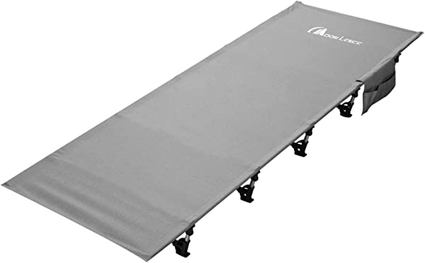 キャンプ アウトドアベッド 折りたたみ 簡易 コンパクト 超軽量 耐荷重160kg 枕*収納ケース*キャリーバッグ付き 防水 通気性... [グレー]の通販は 14,032円