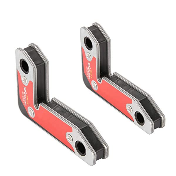 直角クランプ　2個セット　コーナー　木工　溶接 直角定規　90度　固定　万力  DIY 工具 クランプ　V2 ロックtecc-kadocla02