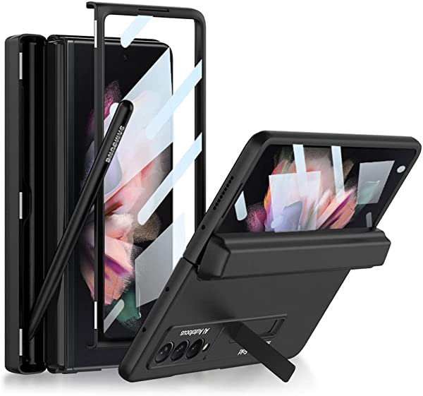 Galaxy Z Fold 3 ケース Sペン收 Samsung ギャラクシーZ フォールド3 ...