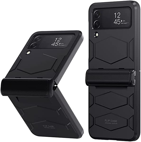 Galaxy Z Flip 4 SCG17 SC-54C ケース マグネチック ギャラクシー Z Flip 4 カバー 全面保護ケース 擦り傷防止 PC材料 軽量 防衝撃 ギャラクシー Z Flip 4 docomo SC-54C/AU SCG17保護カバー(ブラック)の通販は 6,198円