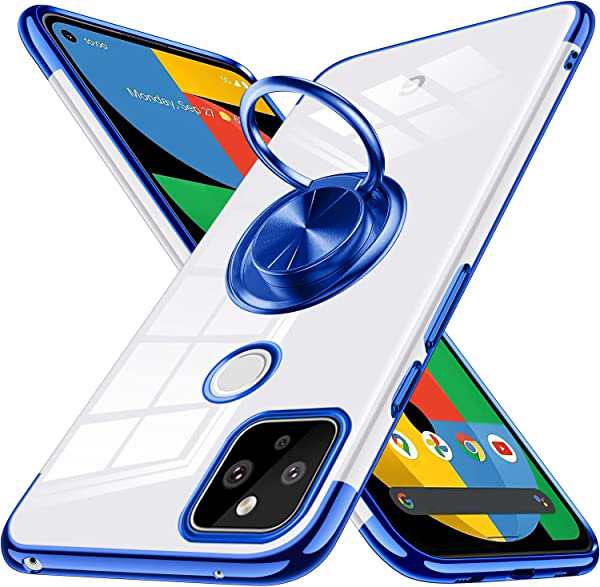 Google Pixel 5A ケース クリア リング付き ピクセル 5a 携帯ケース スマホケース 極薄 透明 TPU 耐衝撃 スタンド機能 スト  車載ホルダーの通販はau PAY マーケット nogistic au PAY マーケット－通販サイト