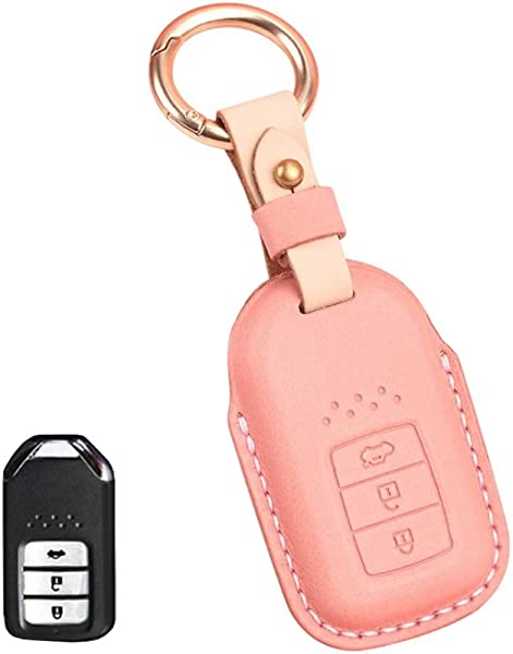 キーケース HONDA用 ホンダ車 対応 スマートキーケース キーカバー 本革 3ボタン 高級 スタイリッシュ ホンダ アクキーカバー ホンダ 専用設計 キーホルダー ヴェゼル S660 フィット ジェイド シャトル CR-Z シビック typeR オデッセイRC1 RC2 リモコンキー  ... 4,704円