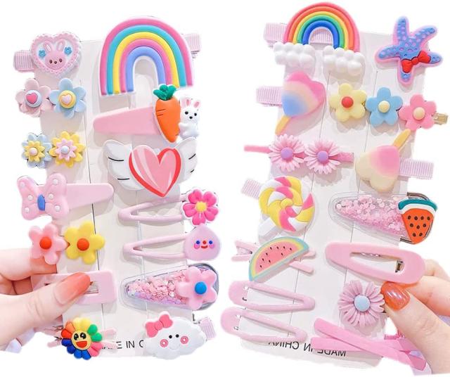 ꫛꫀꪝ【桜パーツ】ベビーヘアクリップ　キッズヘアクリップ　ヘアゴム ꫛꫀꪝ【桜パーツ】ベビーヘアクリップ キッズヘアクリップ ヘアゴム