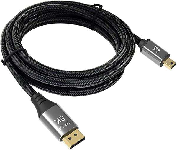 【送料無料】DisplayPort 1.4 8K 60hzケーブルUltra-HD UHD 4K 144hz Mini DP to DP Cable 7680 * 4320 for Video PC Laptop TV 2M & hellip; 送